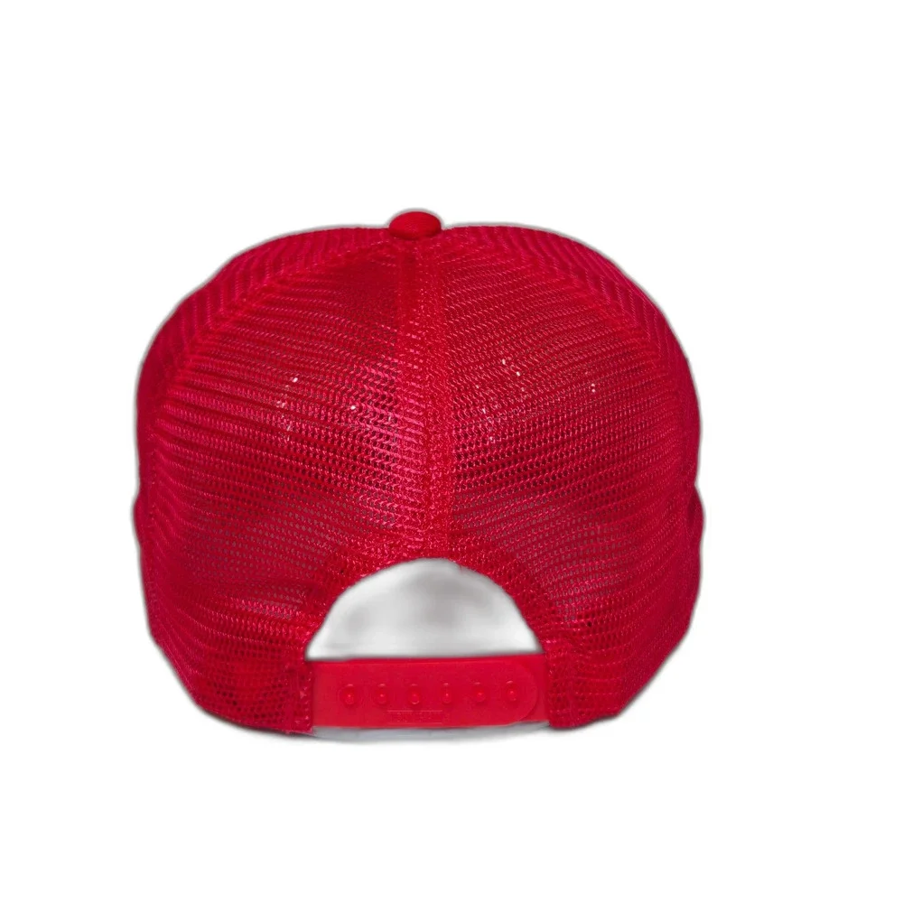 Vintage 80's Mission Hill Spartans Trucker Hat | Designer Award | Red/White
